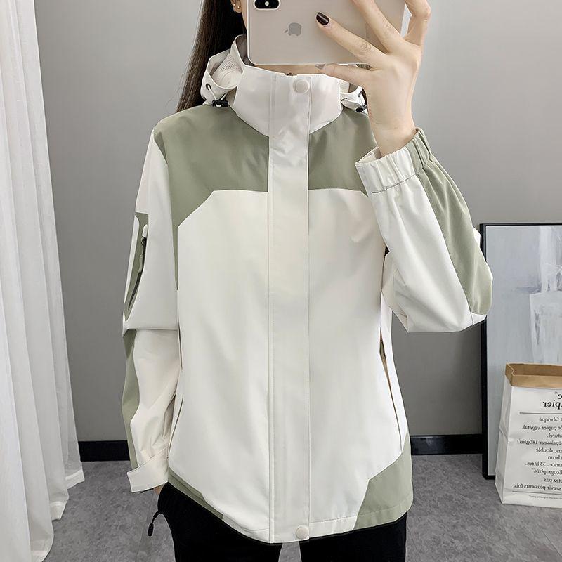 Luotuo Unisex 3-in-1 Detachable Waterproof Ski Jacket with Hood for 2025 Autumn/Winter M