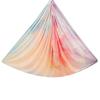 Aerial Yoga Hammock With Extension Straps Carabiner - Silk Fabric No-Knot Design Home Gym Inversion Therapy Studio Use
