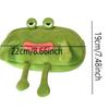 Plush Frog Pencil Case, a Cute Large-Mouthed Stationery Storage Bag, Spacious with Unique Pen Storage, Suitable for Students