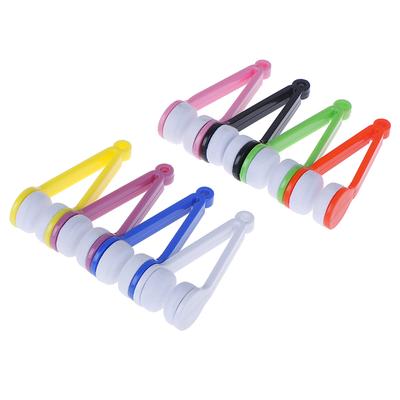 1Pc Sun Glasses Eyeglass Brush Clean Tool Microfiber Spectacles Cleaner Brush