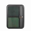 RV Door Tear Drop Tempered Glass Tinted Sliding Window Full Sealing Camper Trailer Door with Insect 
