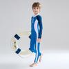 Jongens Sneldrogend Lange Mouwen Zonbescherming Snorkelen Surfen Zwempak