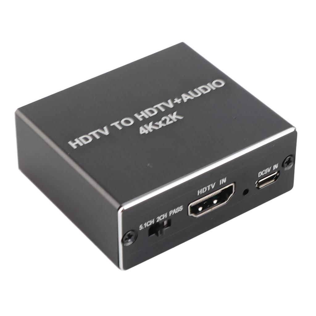 Audio Extractor 4K 3D Aluminum Alloy Shell Support for AC3 DTS LPCM HD Audio Extractor