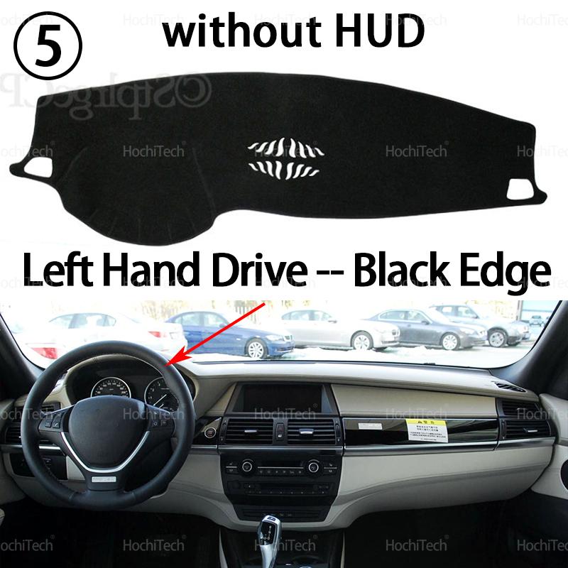 Dashboard Cover Avoid Light Anti-Slip Anti-dirty Mat Pad Sunshade Dashmat Protect for BMW X5 E70 X6 E71 2007-2013 LHD RHD