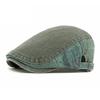 Vintage Beret Men's Denim Peaked Cap British Progressive Cap Paintwoman's Cap