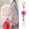 1Pcs Portable Flower Shape Cap Clip Anti-Lost Silicone Holder For Backpack Handbag Travel Sun Hat Free-Hand Portable Organizer