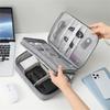 Travel Digital Storage Case With Shockproof Design For Power Banks And Headphones