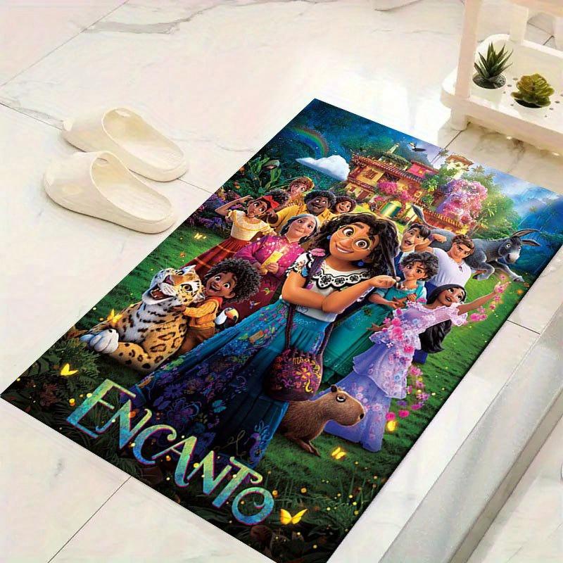 

1pc Encanto Pattern Carpet Area Rug Non slip Carpet Hand Washable Floor Mat Suitable For Living Room Bedroom Home Decor Room Decor 60cm by 90cm