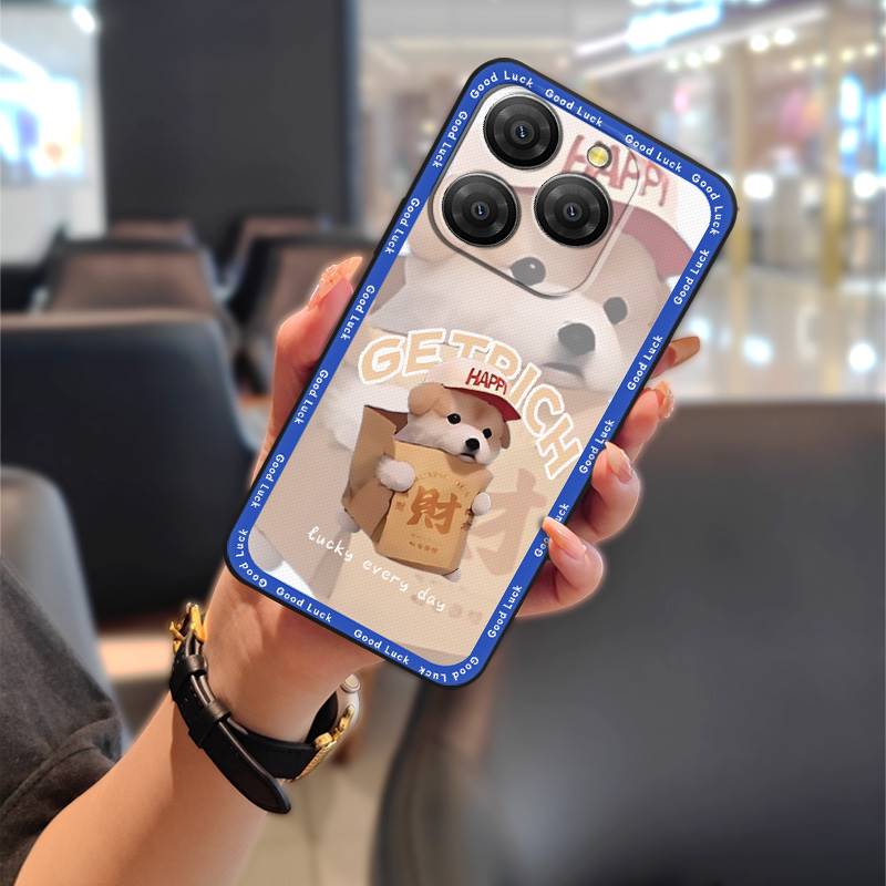 Graffiti Couple Phone Case For Blackview Shark9 5G Anti-dust Protective Cute Fashion Design Full wrap TPU Dirt-resistant