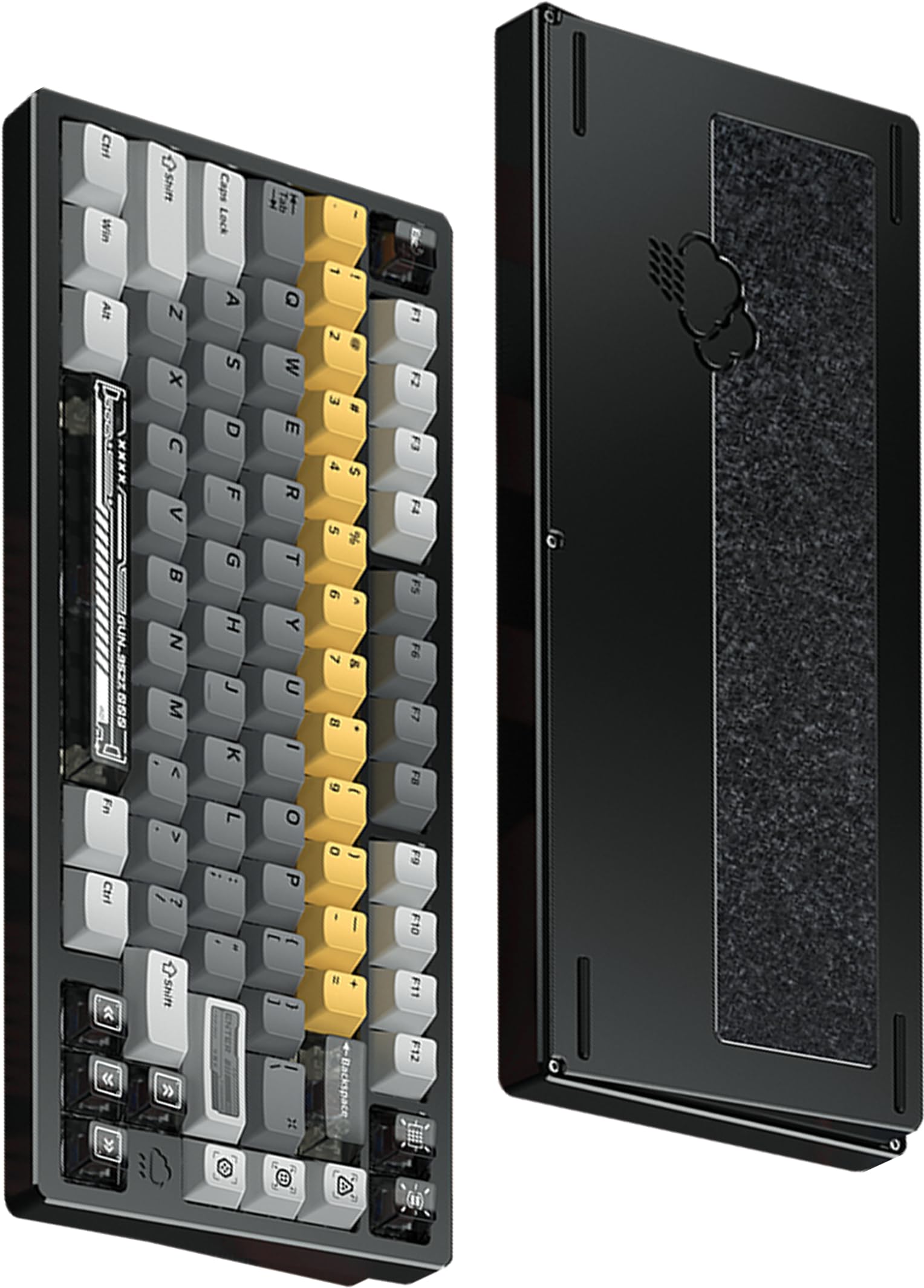 

WOBKEY RAINY 75 KOM RGB Trigger Compatible Gaming Magnetic Aluminum Swan Keys RT RT/TTC Switch/Rapid Keyboard/Full Case/Hot Compatible/RGB/High