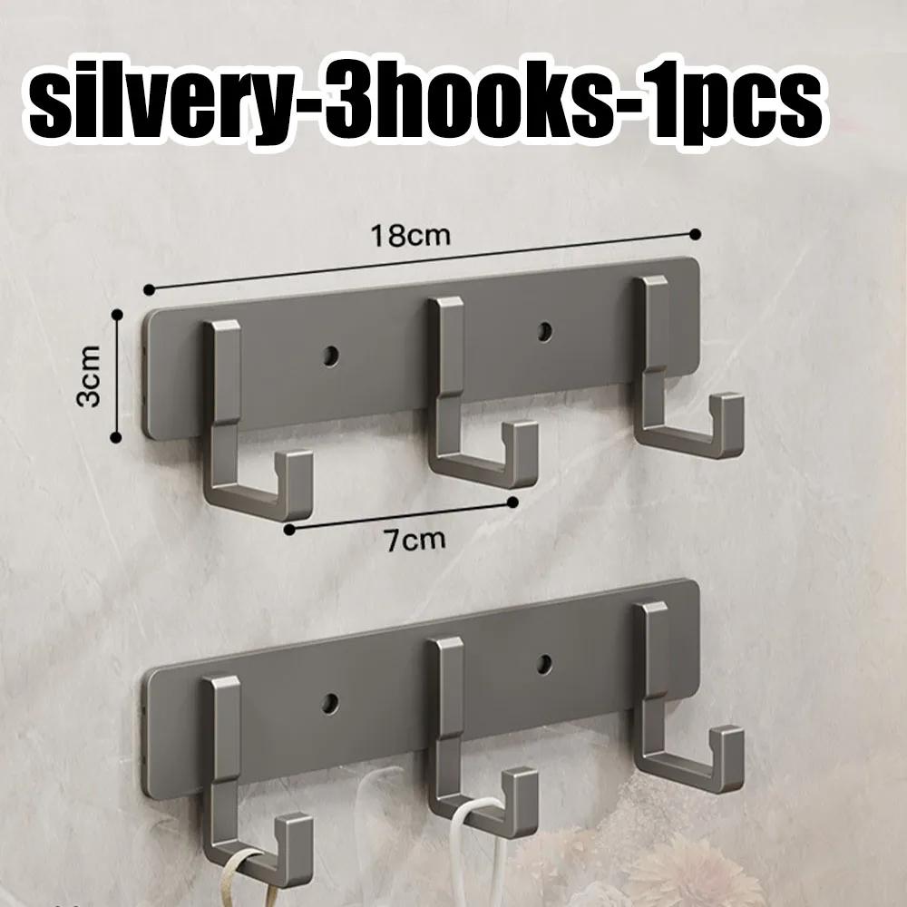 Clothes Hook Bathroom Towel Hanger Hook Wall Hook Adhesive Wall Hook No Punching Required Hanging Hooks Door Back Clothes Hook