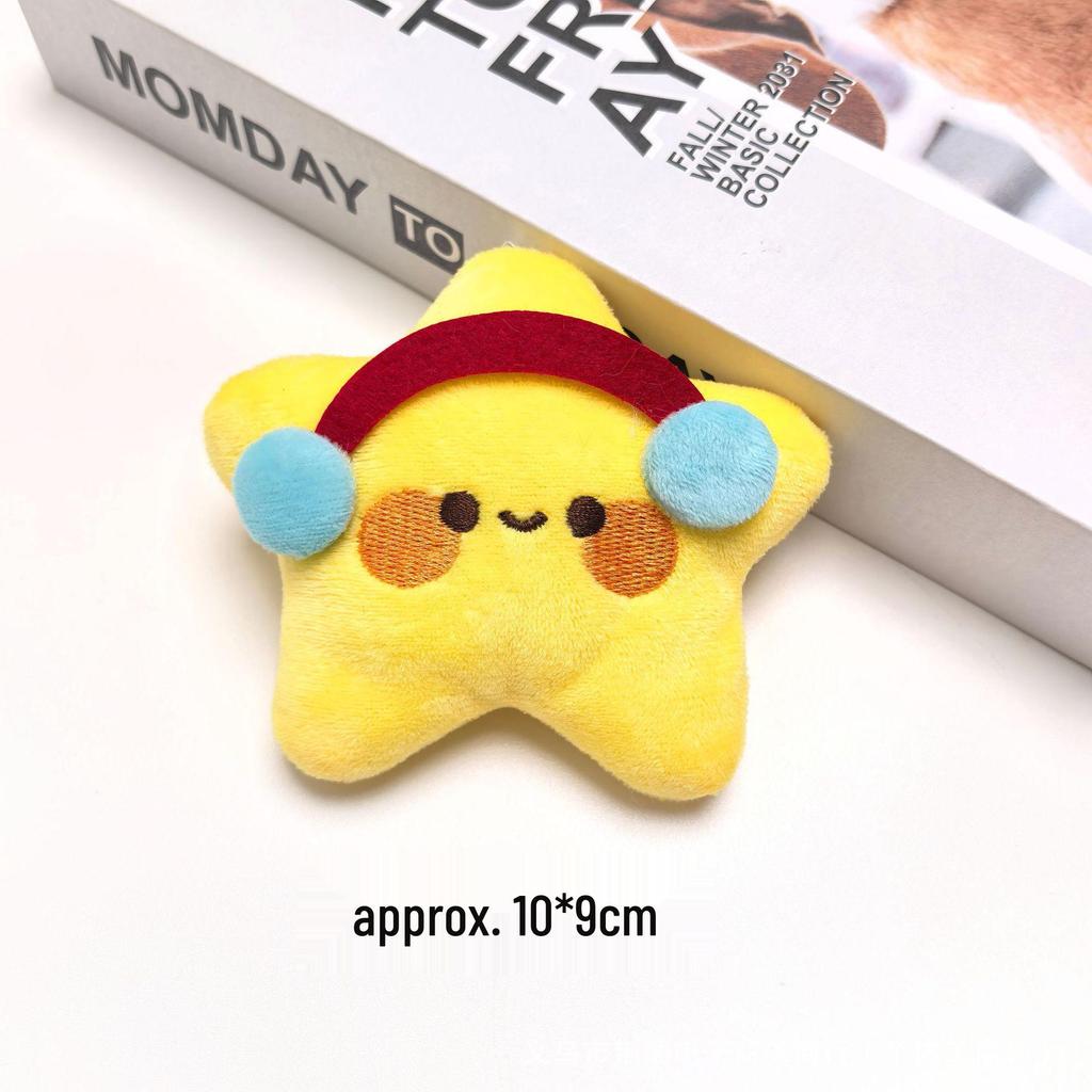 Adorable Star Plush Pendant Doll Keychain & Bag Charm