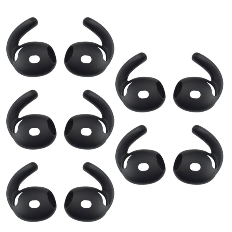 1/5Pair Ear Tips For 4 4th Generation Earphones Earhook Earplugs Silicone Cover For Airpods4 AntiLost DustProof