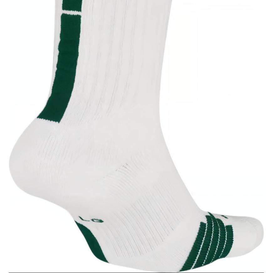 Nike Elite Crew Basketball Socks Unisex 1 Pack White SX7622-104