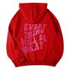 SOLY HUX Women's Sweatshirt Pattern Hoodie Casual Long Sleeve Loose Pullover with Kangaroo Pocket