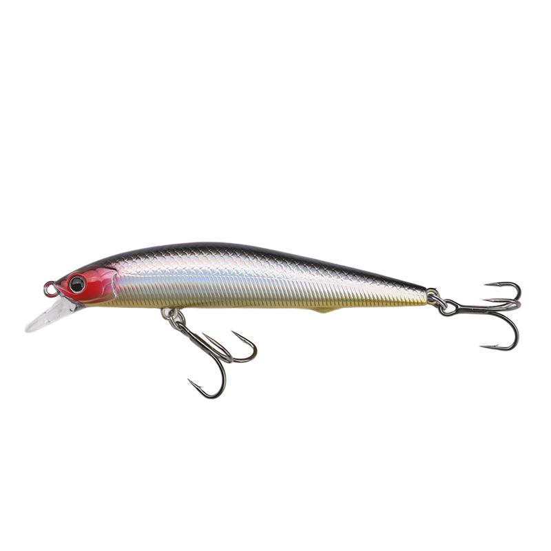 Suspending Minnow Fishing Lure 7/10/12G Long Cast Twitching Bait for Pike Perch Zander ASP Hard Plastic Artificial Bait Freshwater