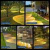 Warm White Light Solar Outdoor Lights IP55 Waterproof Waterproof Solar Power Solar Pathway Lights Super Bright Spotlight