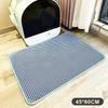 Cat Litter Mat Heavy Duty 2 Layer Waterproof Washable Non Slip Floor Protector for Home Pet Area