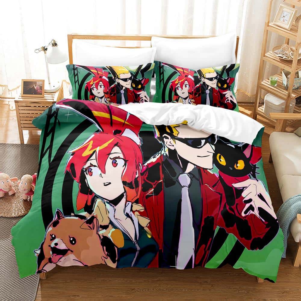 3d Printing Game Ghost Trick Bedding Set Soft Duvet Cover Adult Kids Bedroom Single Double King Size Bed Duvet Cover Pillow Case