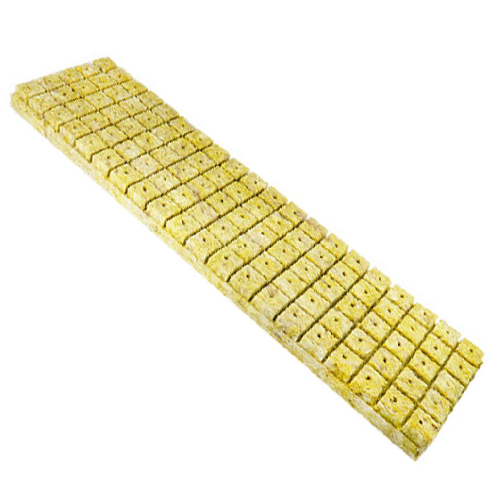 Rock Wool Cubes Starter Grow Cubes for Hydroponics Rock Wool Planting Cubes Clone Cubes Soilless Cultivation