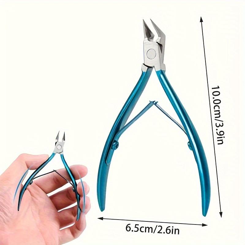 Universal Stainless Steel Pointed Nose Dead Skin Nippers for Toe Nail Groove