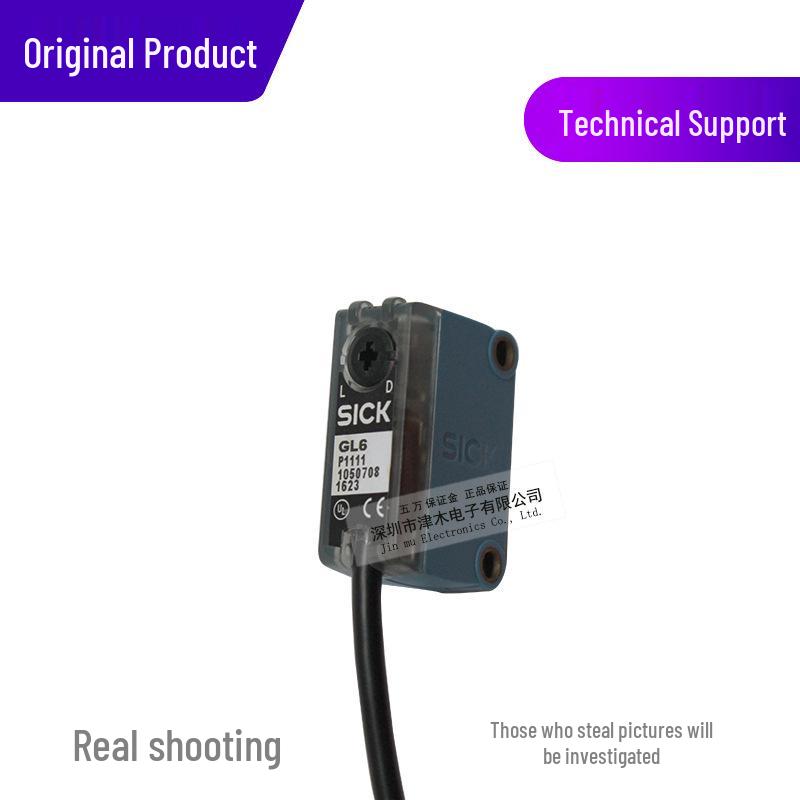 Brand New Genuine GL6-P1112 Photoelectric Sensor with Bracket Lens