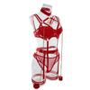Europe & US Hot-Selling Women's Sexy Role-Playing Chain Lingerie Set