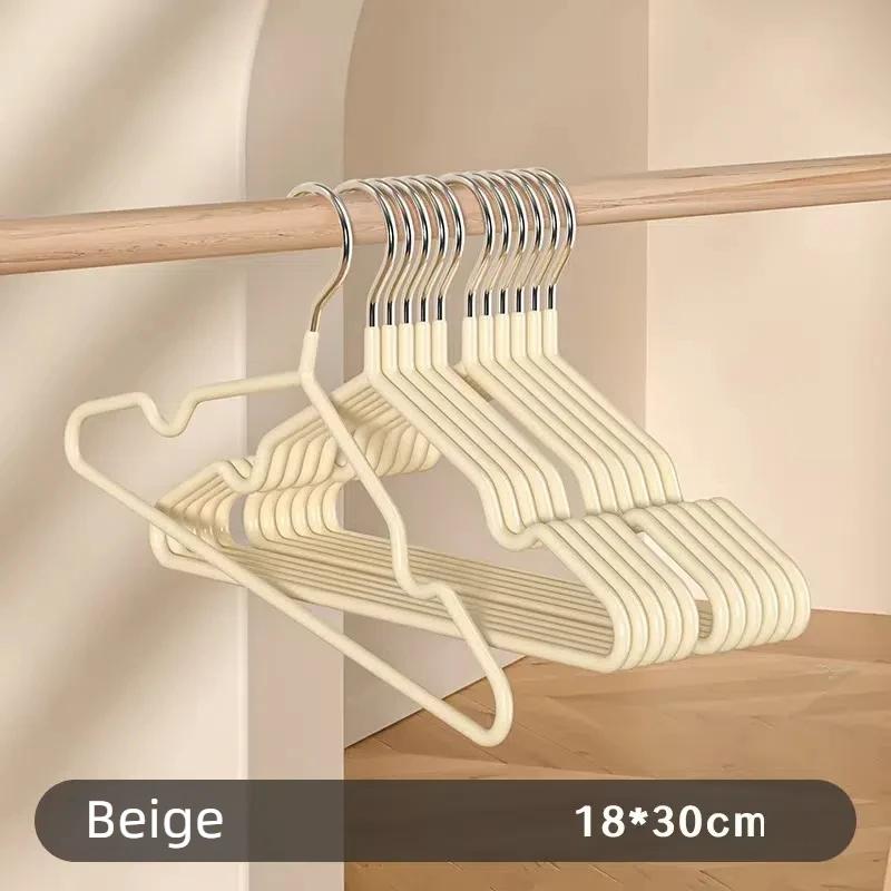 10Pcs Multifunctional Clothes Hangers Non-Slip Drying Rack Kids Clothes Hanger Racks Household Closet Kids Coats Hangers