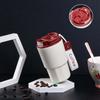 Frosted Insulated Cup Large Capacity Double Drink Cup Luxury Coffee Cup  For Home Work