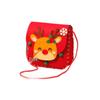 Handmade DIY Felt Christmas Gift Bag for Candy & Apples