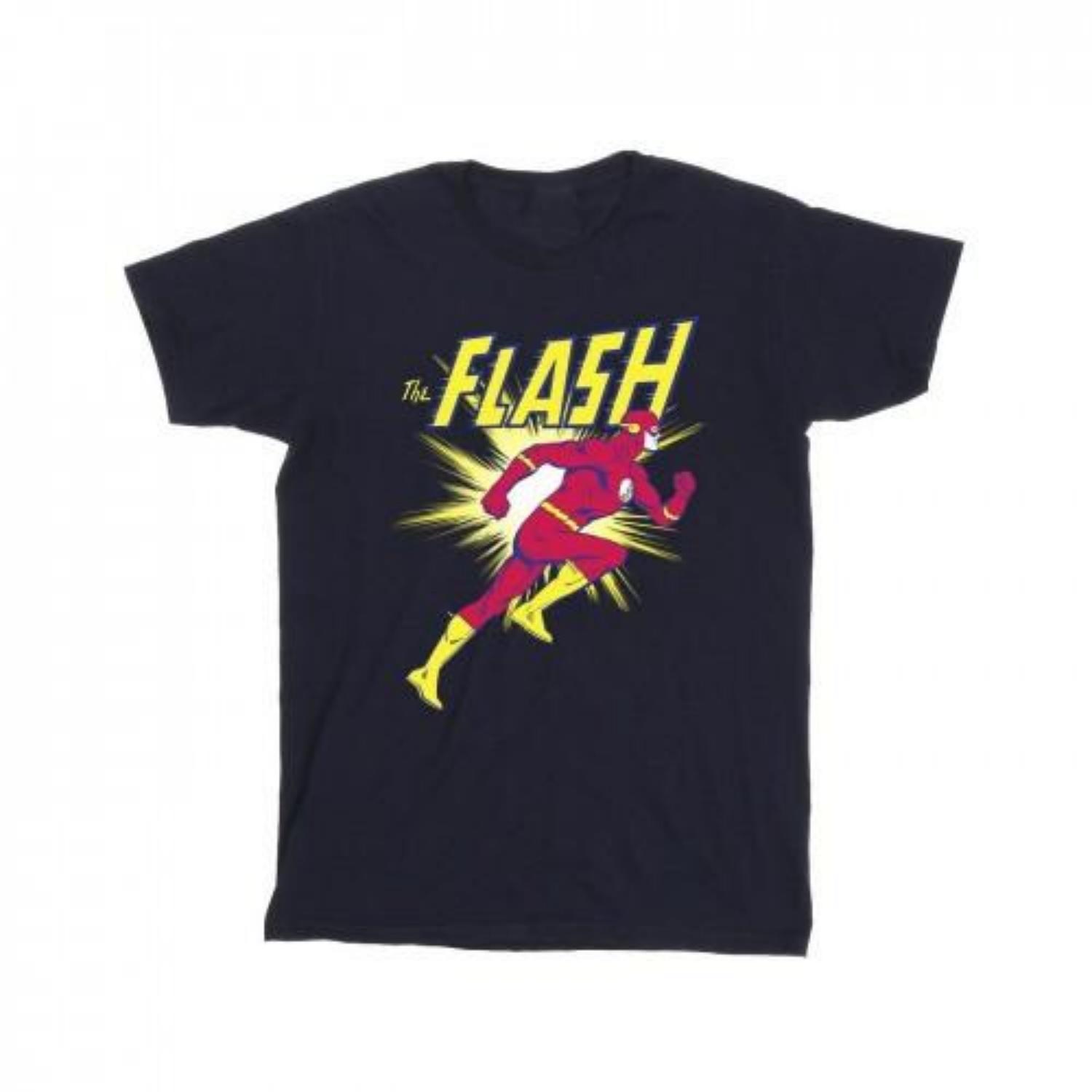 DC Comics Mens The Flash Running T-Shirt S