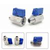 304 Stainless Steel Mini Small Ball Valve Inner and Outer Wire Mini Ball Valve