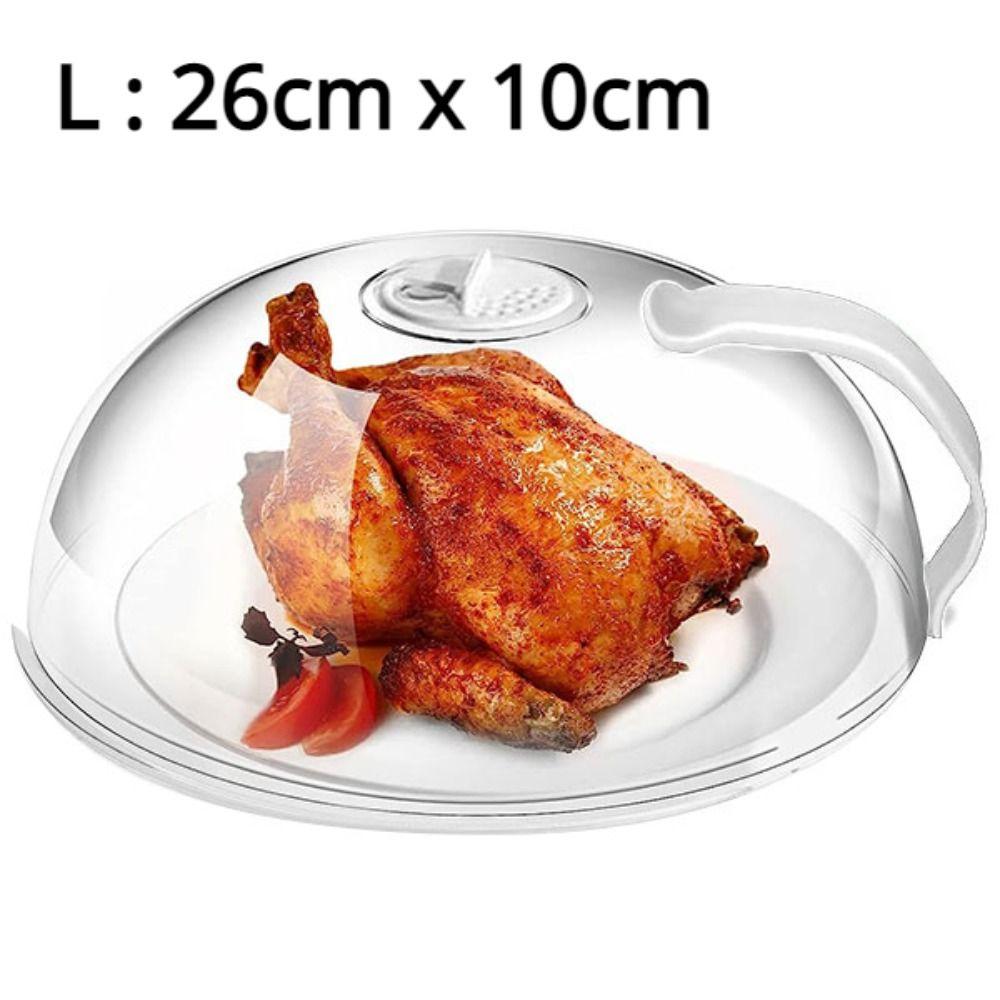 with Steam Vent and Handle Microwave Splash Cover Microwave Splatter Cover  Meal Prep