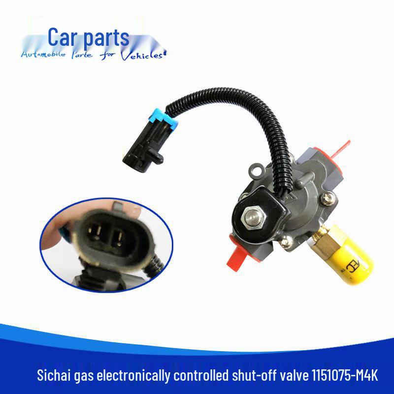 Compatible VG1238110086 Natural Gas Low-Pressure Fuel Cutoff Solenoid Valve J4R00-1113301