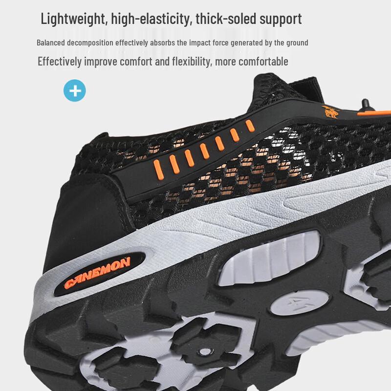 Paul Camel Men's Breathable Mesh Slip-on Outdoor Shoes