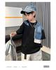Boys' summer clothes short sleeved T-shirt 2026 new children's summer top, mid size children's summer style, cool and trendy, explosive street trend