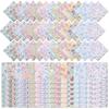 126/120 Pcs Charm Pack for Quilting 5x5 Inch Cotton Fabric Squares Printed Charm Squares Soft Quilting Fabric for Sewing DIY
