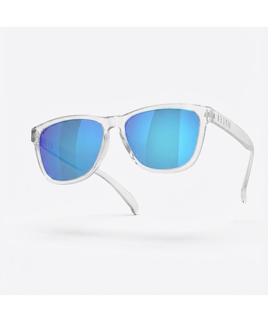 Pilli Neon Sports Sunglasses L Size (Shiny Clear Blue Photochromic)