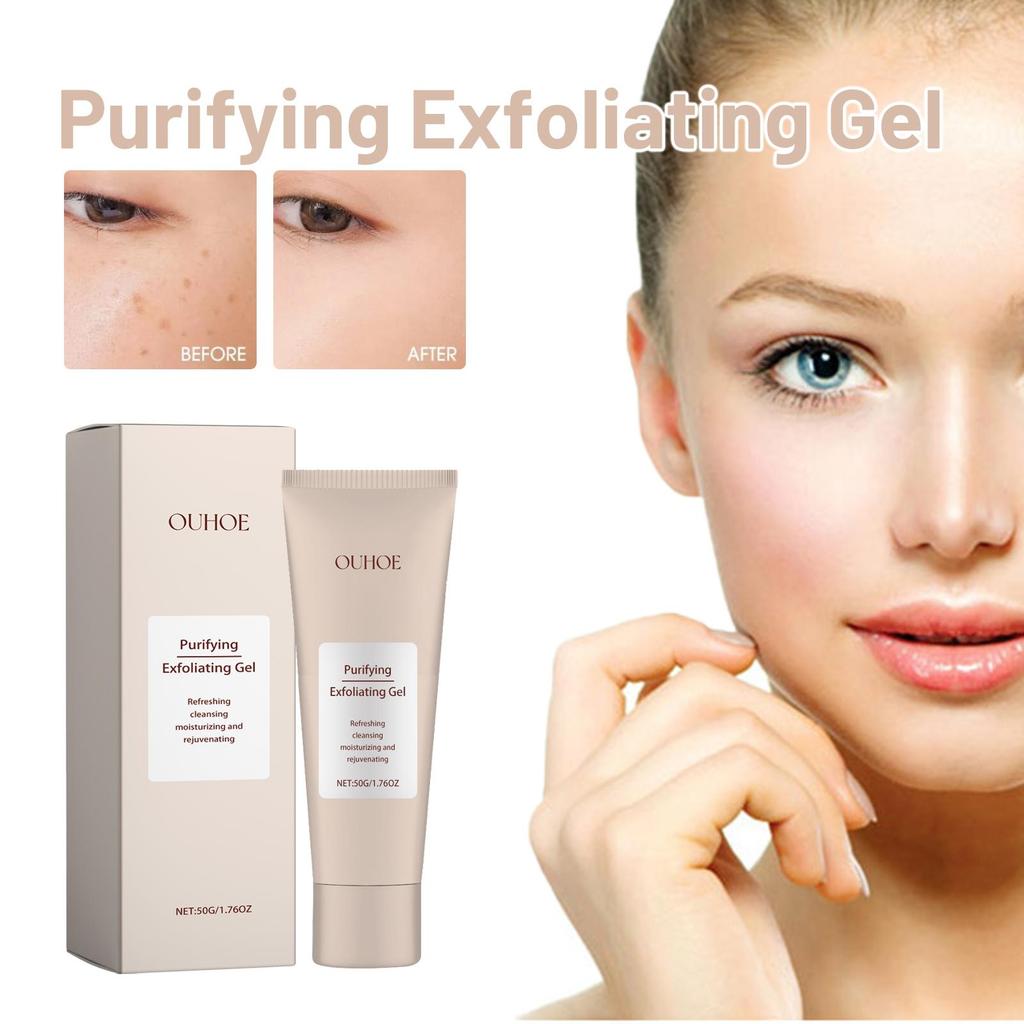 Exfoliating Gel Skin Gentle Cleansing Pore Shrinking Rejuvenating Exfoliating Blackhead & Acne Gel