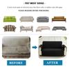 Quilted Sofa Cover Couch Cover Furniture Protector Washable Sofa Slipcover With Non Slip Andastic Straps Pet Friendly 1Pc