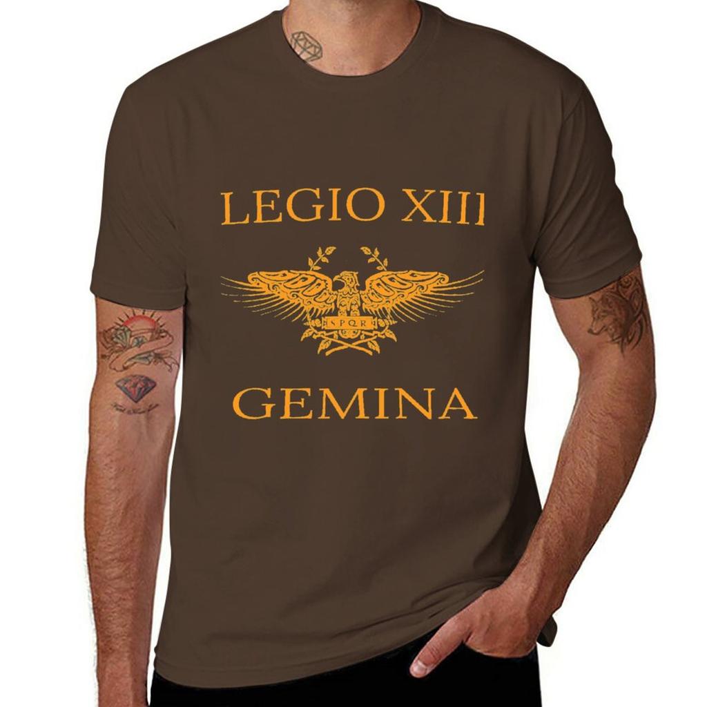 Legio XIII Gemina TShirt kawaii clothes cute tops blanks heavyweights mens graphic tshirts hip hop