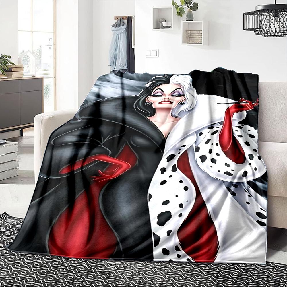 Villains Evil Tour Flannel blanket, soft and warm, suitable for beds and sofas, all seasons, portable travel blanket. 0730157