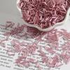 7mm Silver-Filled Glass Rice Tube Beads for DIY Jewelry, Necklace & Clothing Accessories