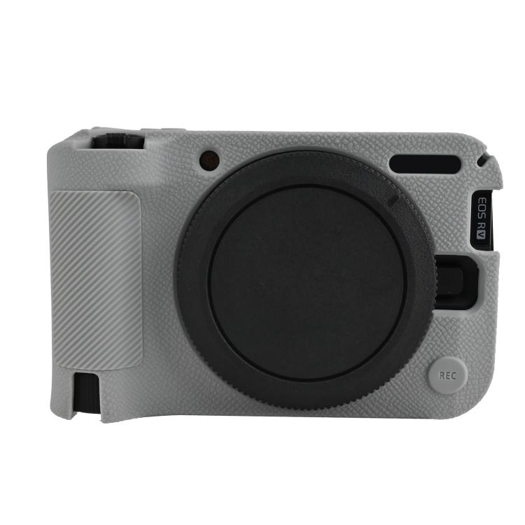 Litchi‑Texture Soft‑Silicone Shock‑Resistant Camera Protective Shell, Anti‑Vibration Cover For Canon EOS R50 V Mirrorless Camera