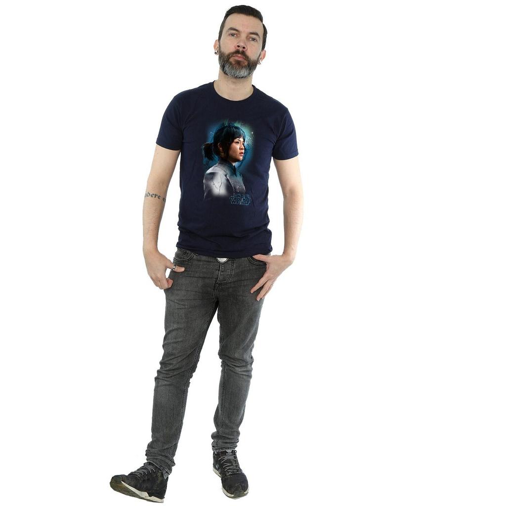 STAR WARS Mens The Last Jedi Rose Tico Brushed T-Shirt