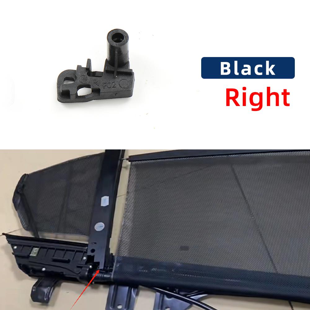 For BMW F02 F07 F18 Car Rear Side Window Sunshade Clip 740Li 750Li Back Door Curtain Hook Auto Interior Accessories Replacement