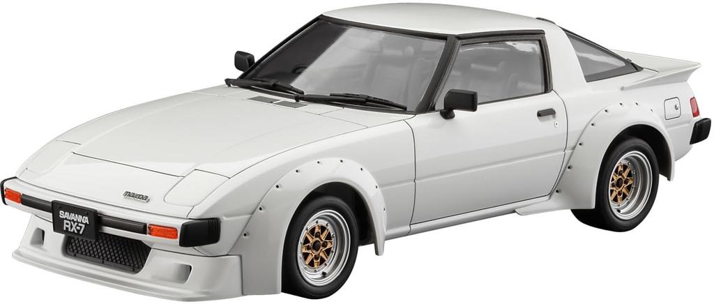 Hasegawa Mazda Savanna Early Model Custom Version Plastic Model 20760 1/24 RX-7 (SA22C) (Car)