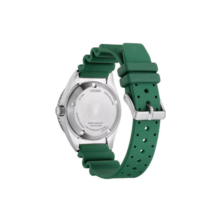CITIZEN Professional Master Collection 200m Waterproof Automatic Mechanical Movement PU Strap Watch NY0121-09X