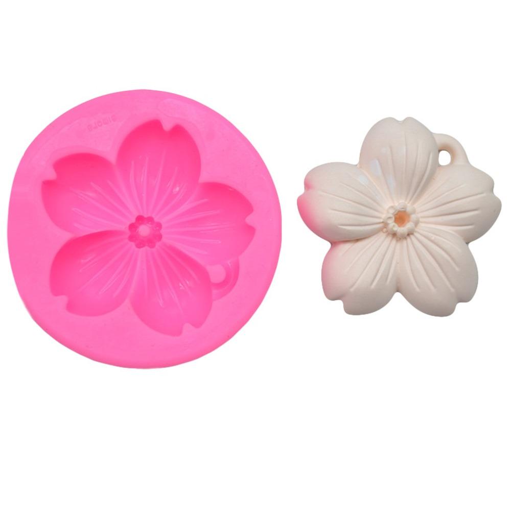 Flowers Silicone Fondant Mold Cake Decorating Chocolate Baking Mould Tool Baking Tools Kitchen