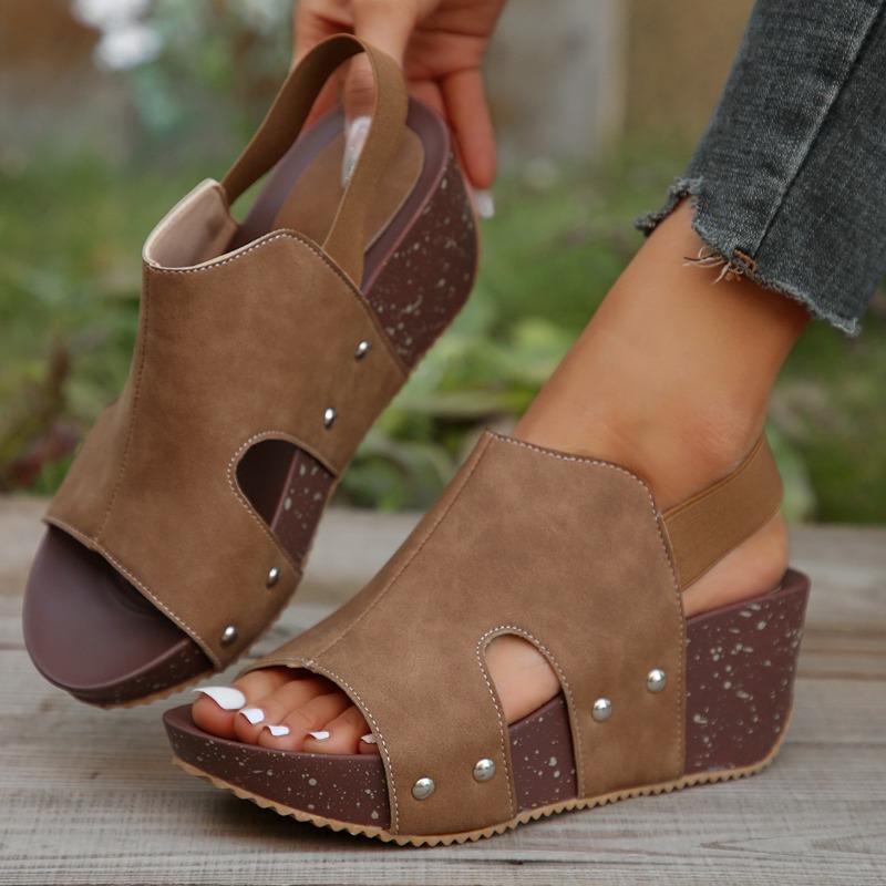 Summer Large Size 43 Platform Wedge Sandals Women's Fashion Hot Style After Trip Cool